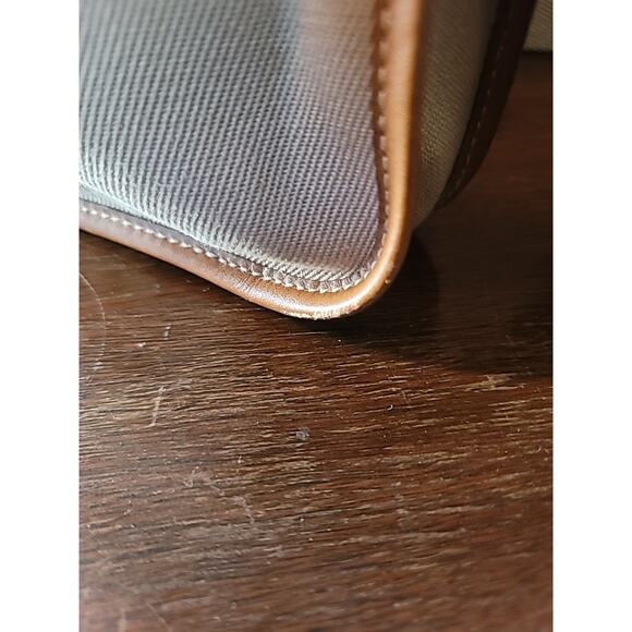 Vintage Ghurka Marley Hodgson No. 59 Cross Body Canvas & Leather 1987 - Picture 14 of 16